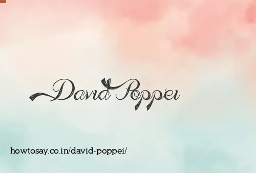 David Poppei