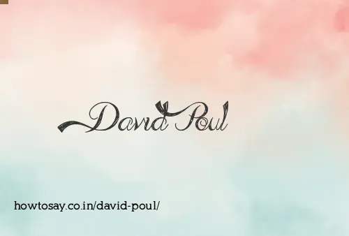 David Poul
