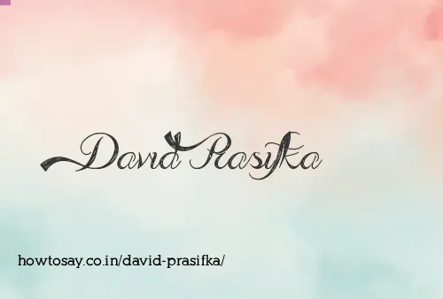 David Prasifka
