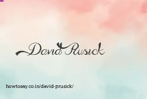 David Prusick