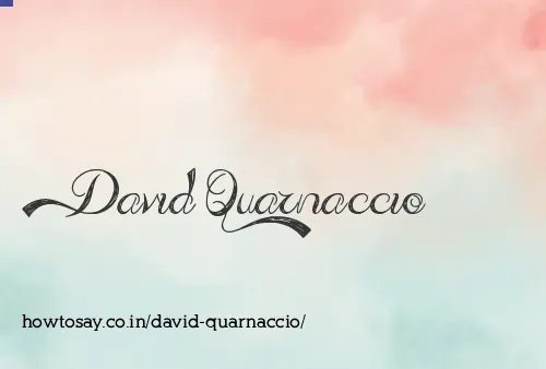 David Quarnaccio