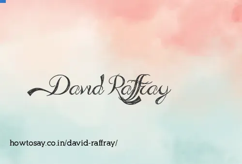 David Raffray
