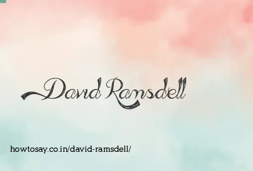 David Ramsdell