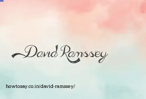 David Ramssey