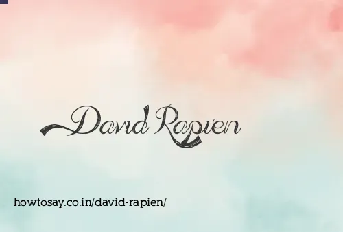 David Rapien