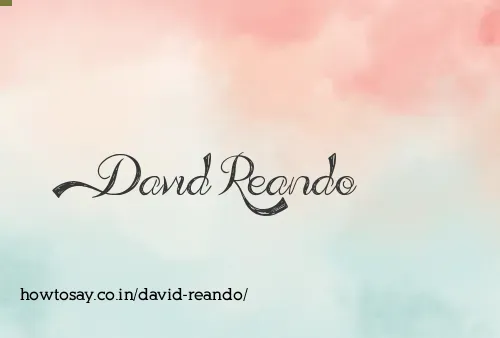 David Reando