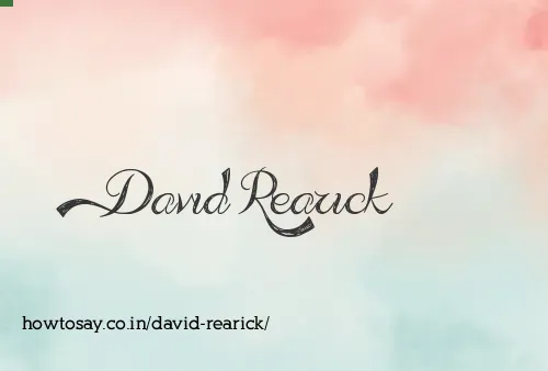 David Rearick