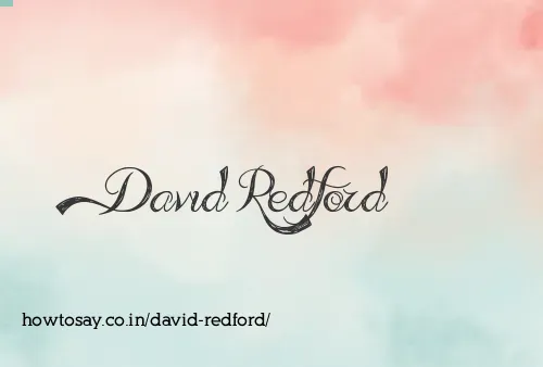 David Redford