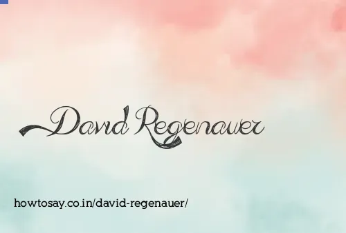 David Regenauer
