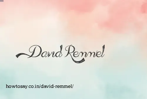 David Remmel