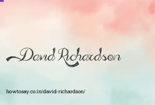 David Richardson