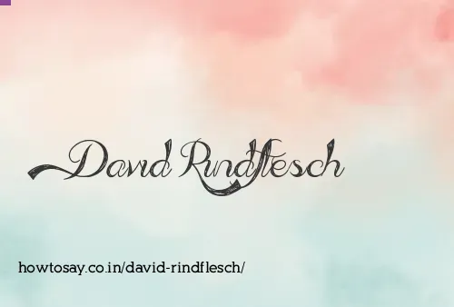David Rindflesch