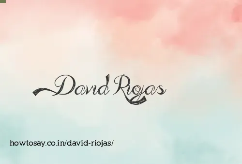 David Riojas