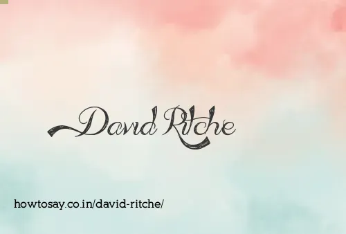 David Ritche