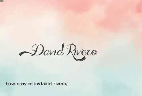 David Rivero