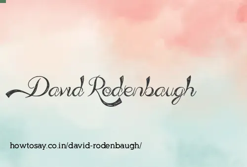 David Rodenbaugh