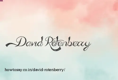 David Rotenberry