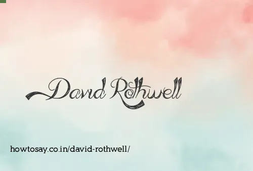 David Rothwell