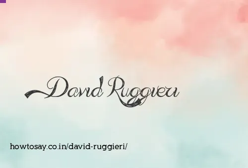 David Ruggieri