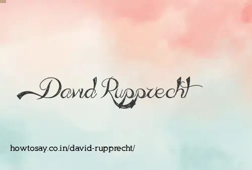 David Rupprecht