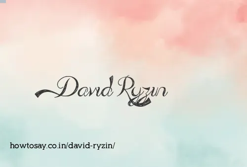 David Ryzin