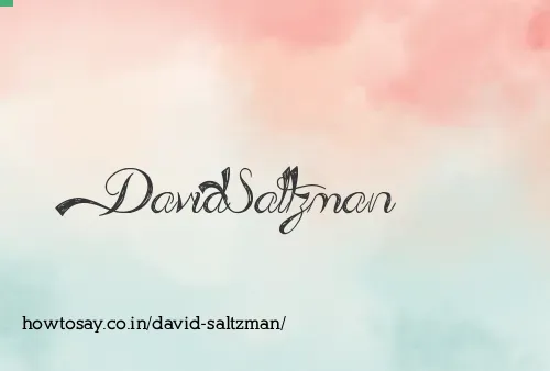 David Saltzman