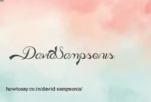 David Sampsonis