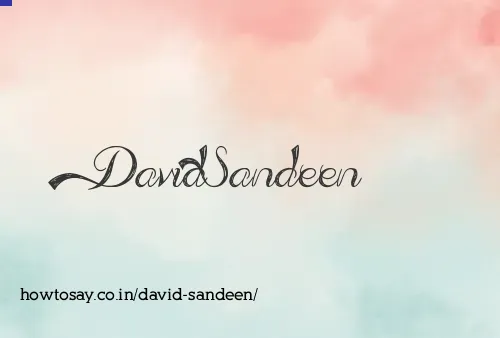 David Sandeen