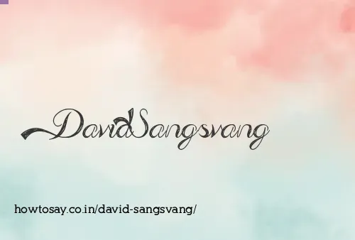 David Sangsvang
