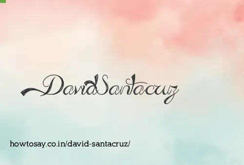 David Santacruz