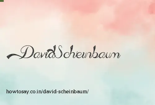 David Scheinbaum