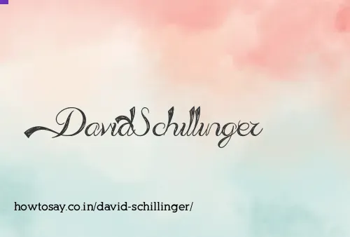 David Schillinger