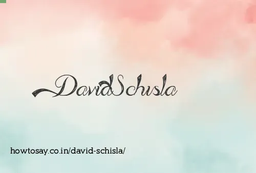 David Schisla