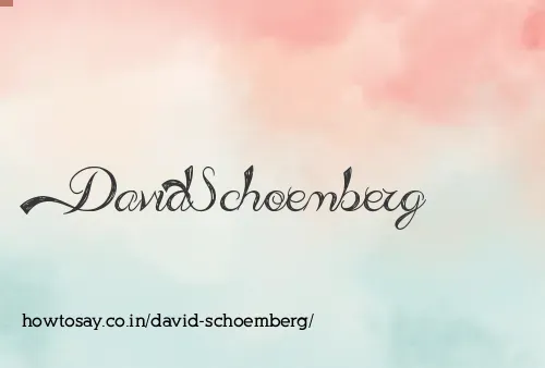 David Schoemberg