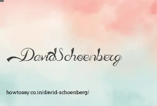 David Schoenberg