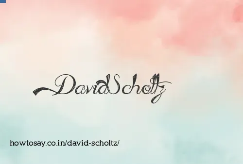David Scholtz