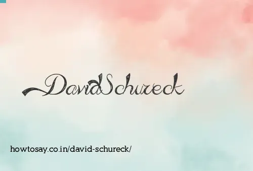 David Schureck