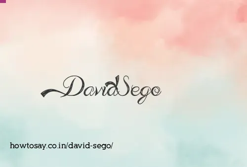 David Sego
