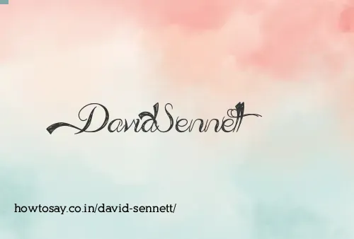 David Sennett