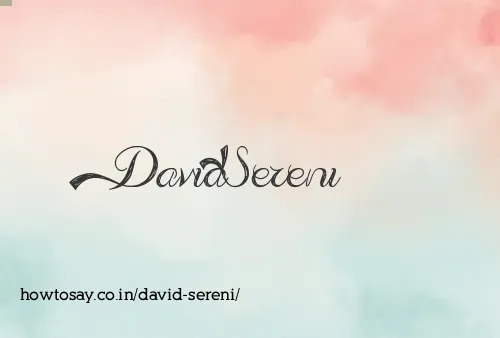 David Sereni
