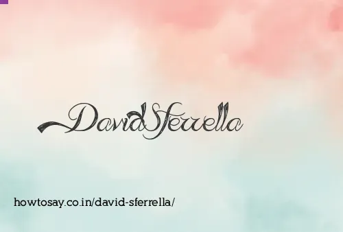 David Sferrella