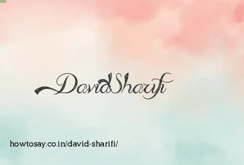 David Sharifi