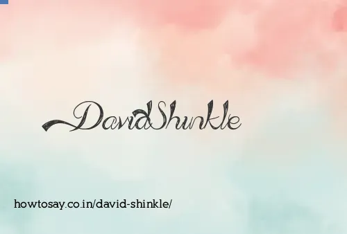 David Shinkle