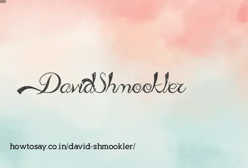 David Shmookler