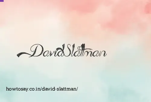 David Slattman