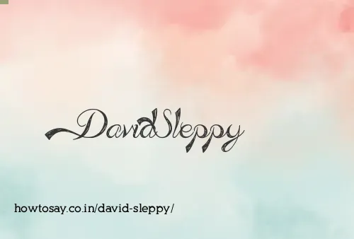 David Sleppy