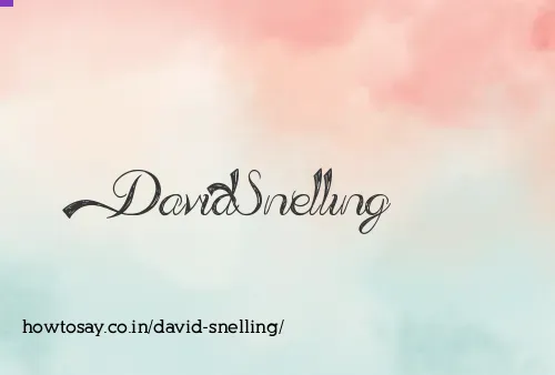David Snelling