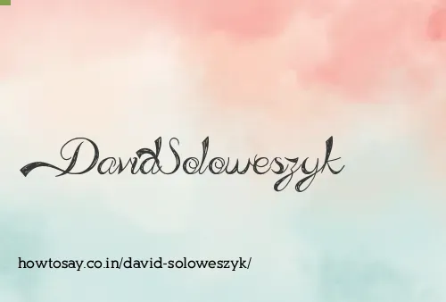 David Soloweszyk