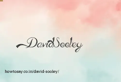 David Sooley