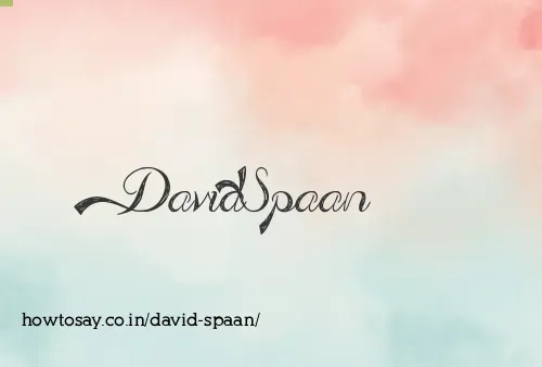 David Spaan